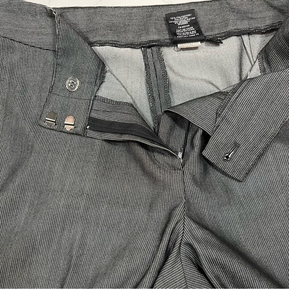 Nine West Gray Pinstriped Suit Trousers 8 - Picture 4 of 9